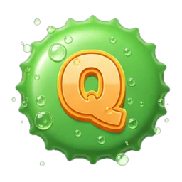 Green cap Q