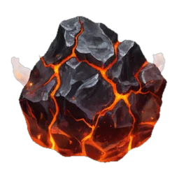 Obsidian rock