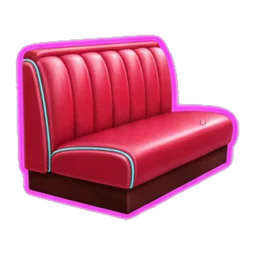 Diner booth